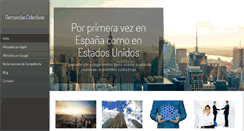 Desktop Screenshot of demandascolectivas.es